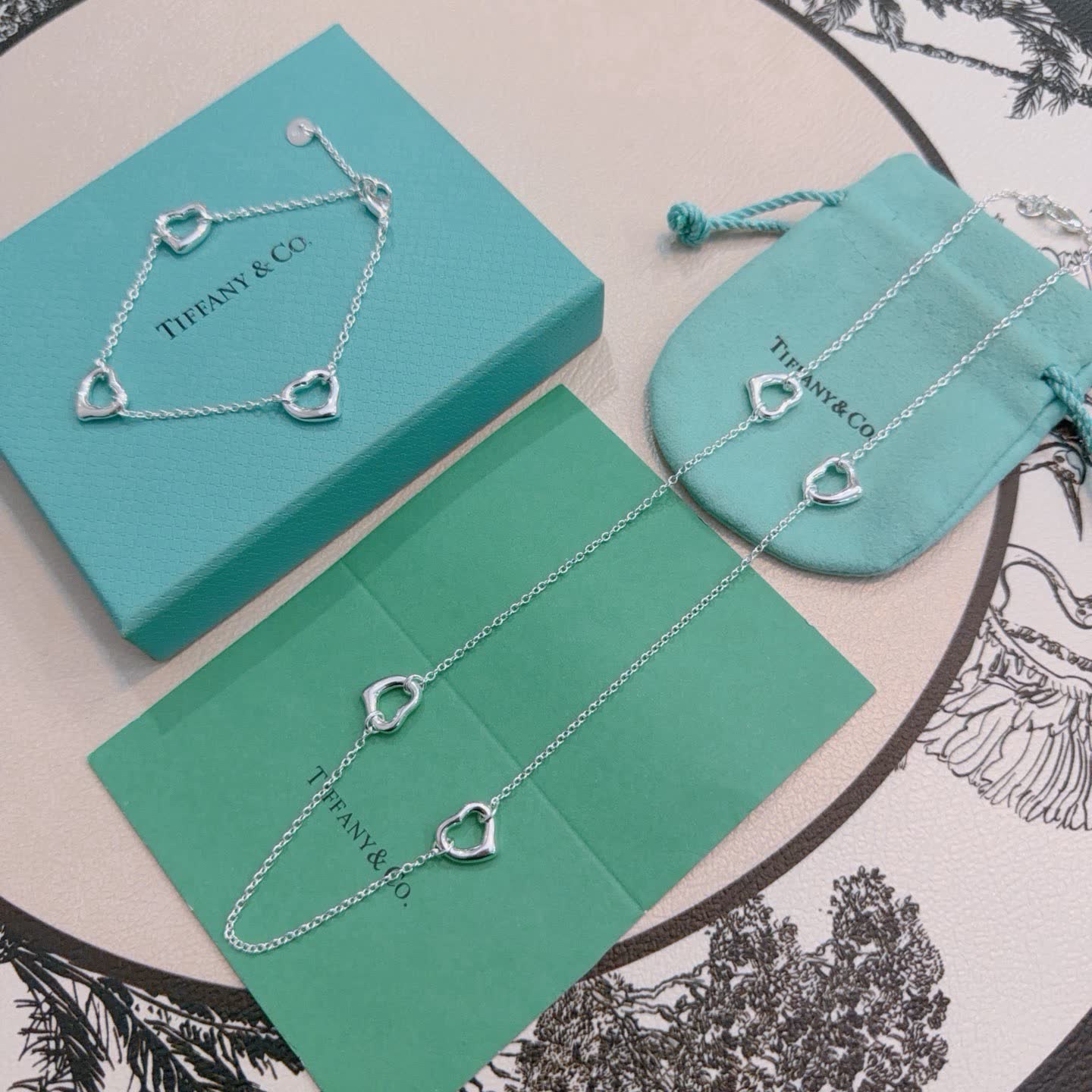 Tiffany & Co. Heart Link Necklace